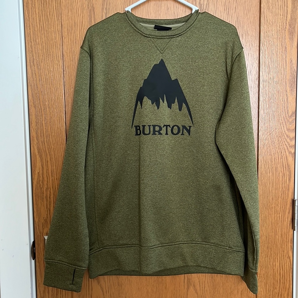 Mens Burton crew neck sweatshirt. Excellent condition.